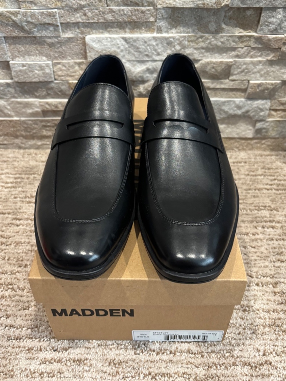 Steve Madden MTETLY Men’s Dress Shoes - Picture 2 of 5